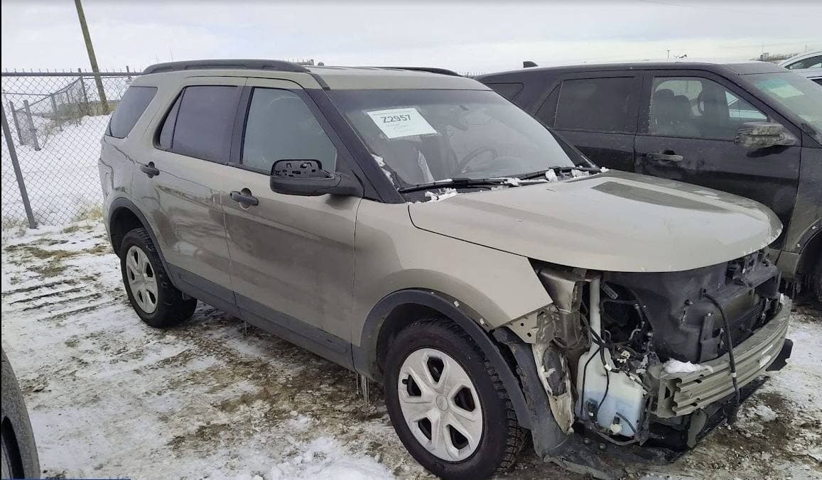 2018 Ford Explorer Police